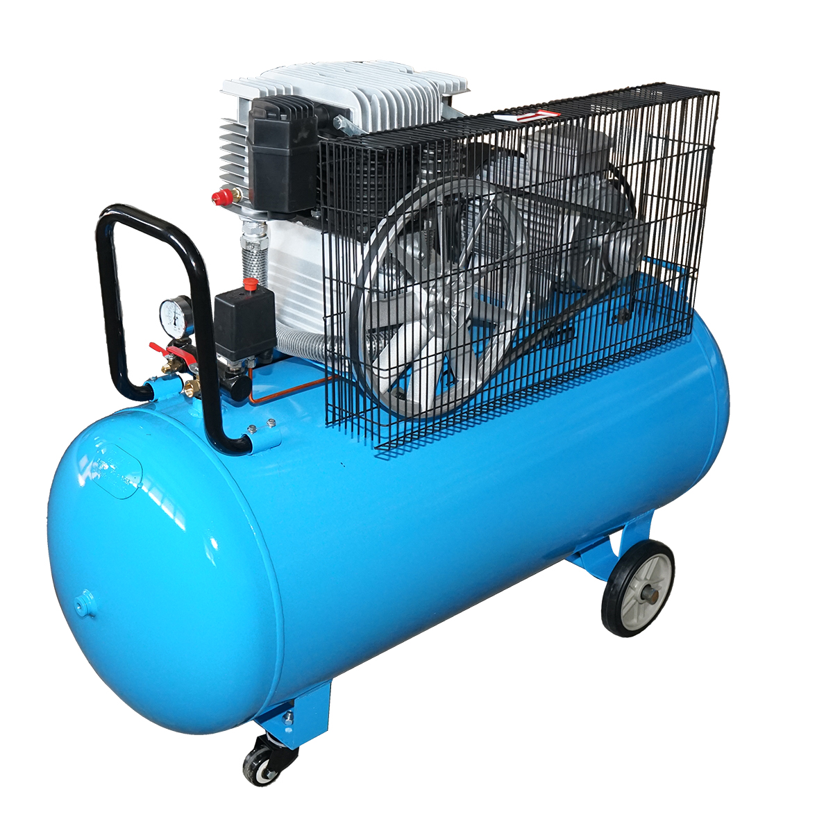 Compresor aer 380V, 270L putere 4kW/5.5CP presiune maxima 8 Bar, debit 600L/min Breckner Germany – imagine 4