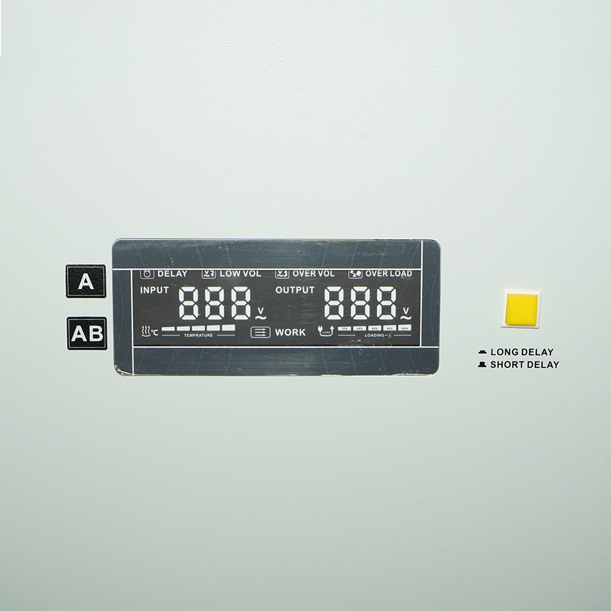Stabilizator automat de tensiune 45KVA trifazat cu servomotor, bypass, afisaj LCD Breckner Germany – imagine 6