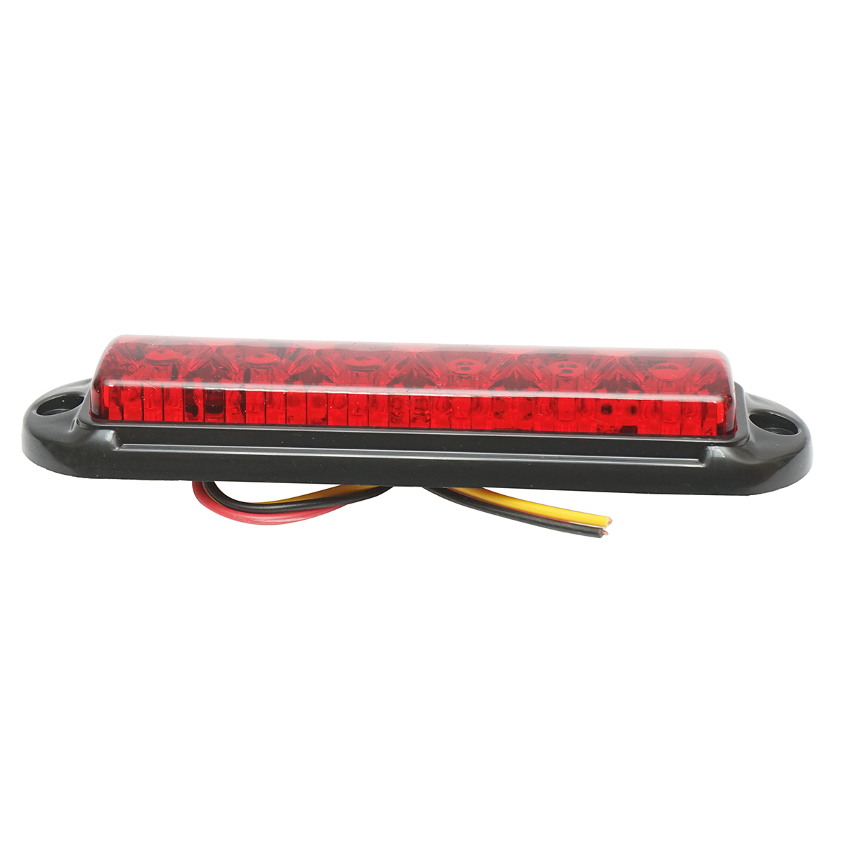 Lampa laterala gabarit slim rosie LED 12-24V, galbena FR1286R Breckner Germany – imagine 2