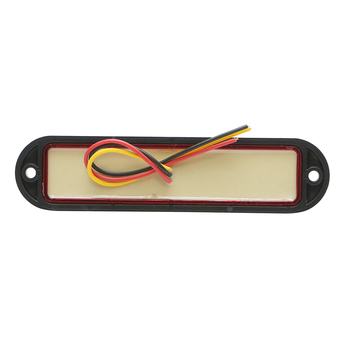 Lampa laterala gabarit slim rosie LED 12-24V, galbena FR1286R Breckner Germany – imagine 3