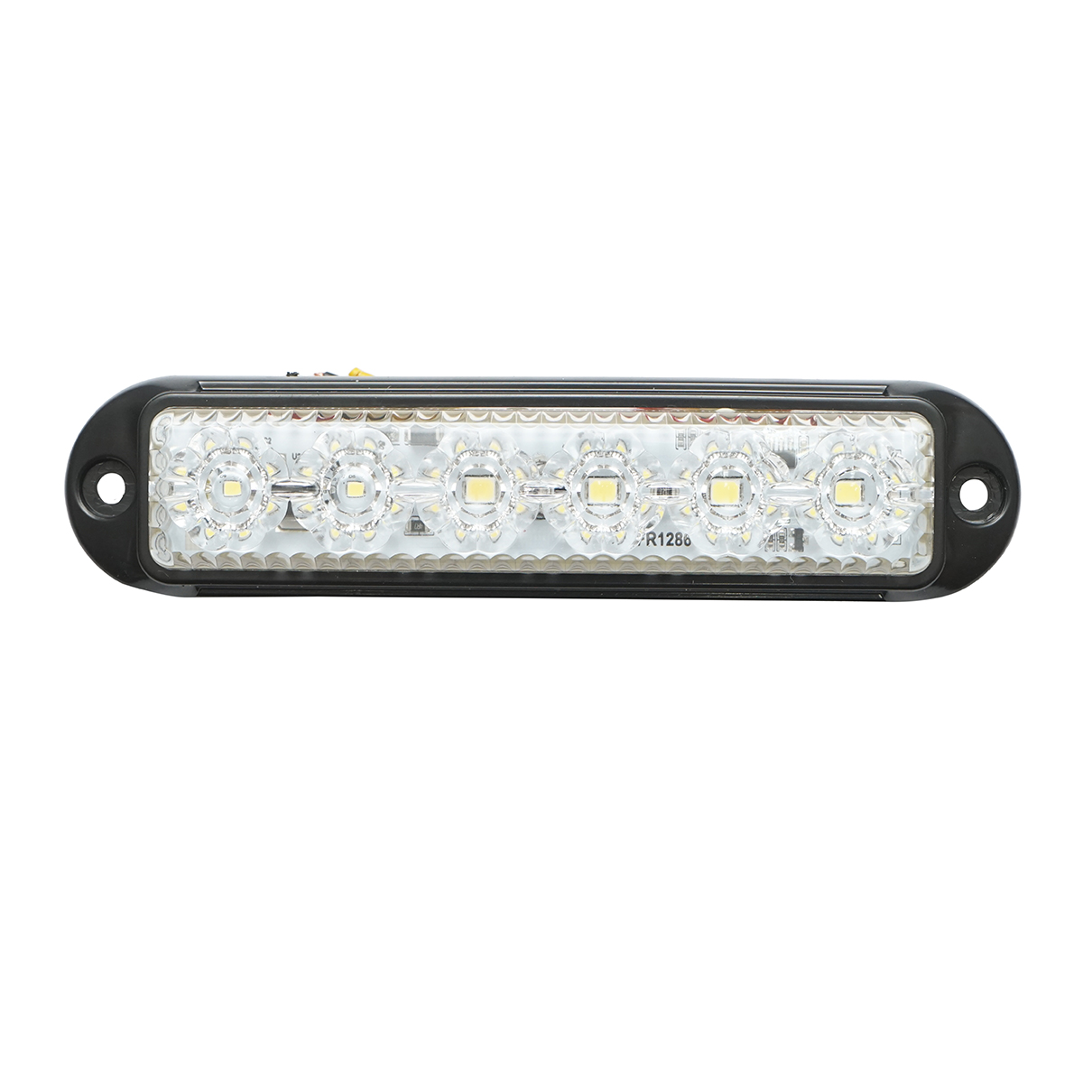 Lampa laterala gabarit slim alba LED 12-24V, galbena FR1286W Breckner Germany