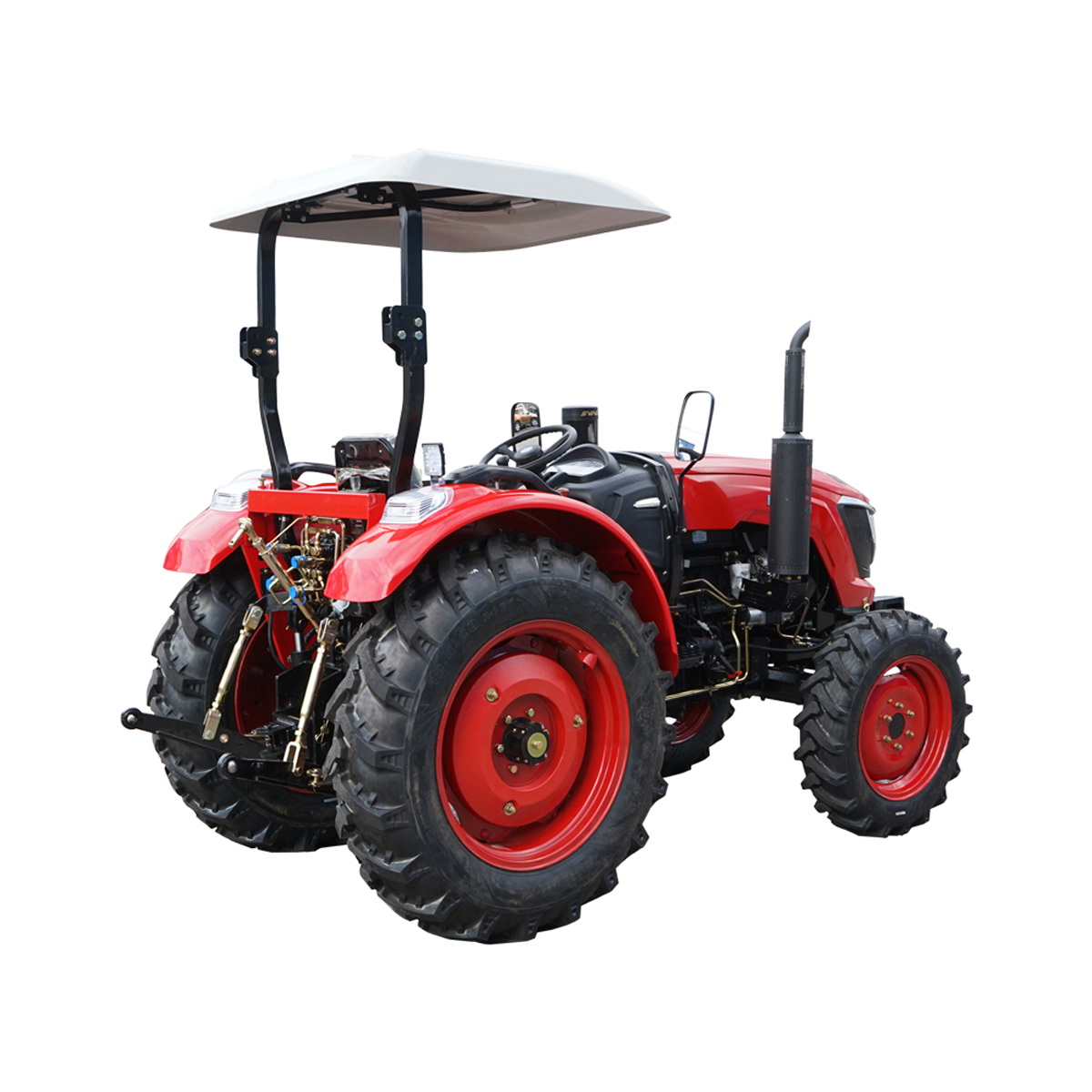 Tractor 60HP 4x4, rosu cu semicabina KONIG 604 – imagine 3