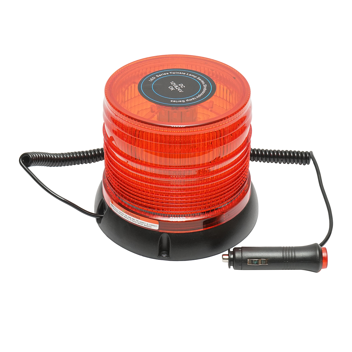 Girofar LED 12-24V cu talpa magnetica IP65