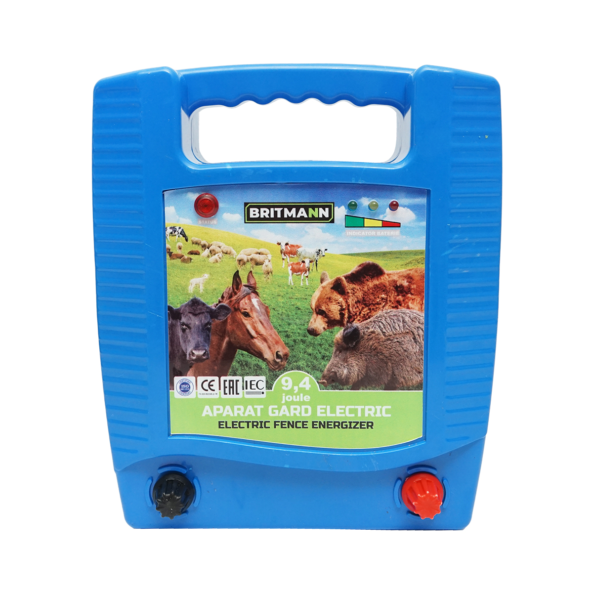 Aparat generator de impulsuri 9.4 Joule pentru gard electric 12-220V – imagine 2