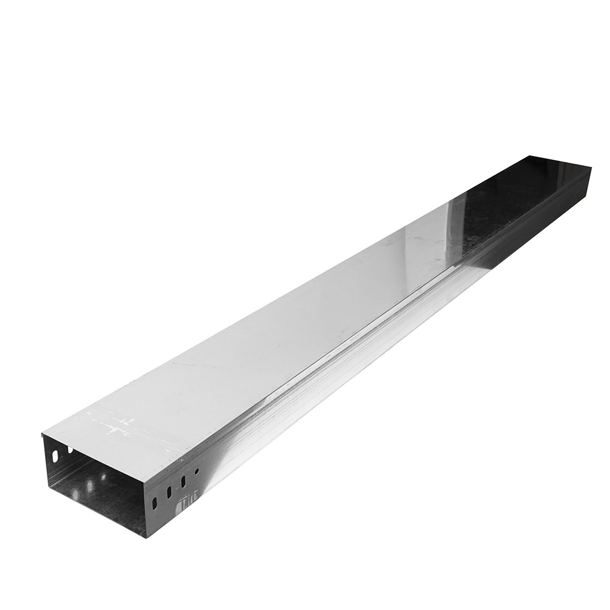 Jgheab metalic neperforat, galvanizat 100x200x2000mm – imagine 3