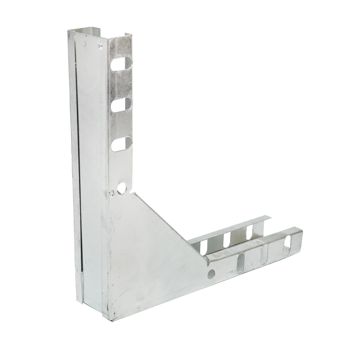 Cot vertical 90 grade de coborare din otel galvanizat pentru jgheab 25x50mm