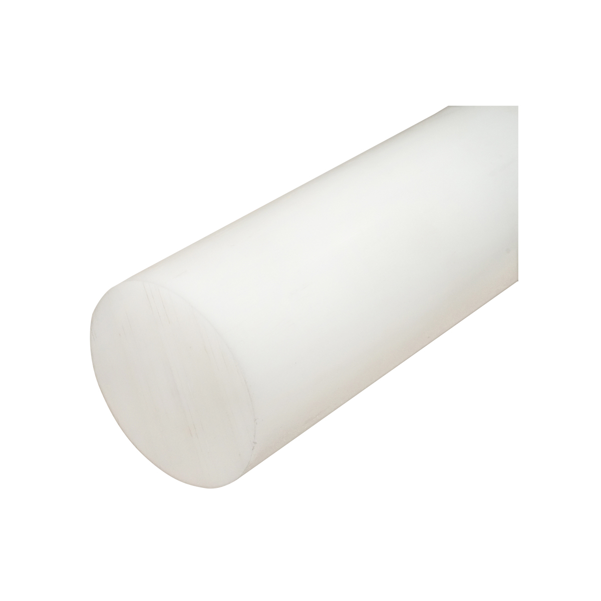 Bara poliamida, polioximetilena-poliacetal POM alba 330x50mm 0.95KG