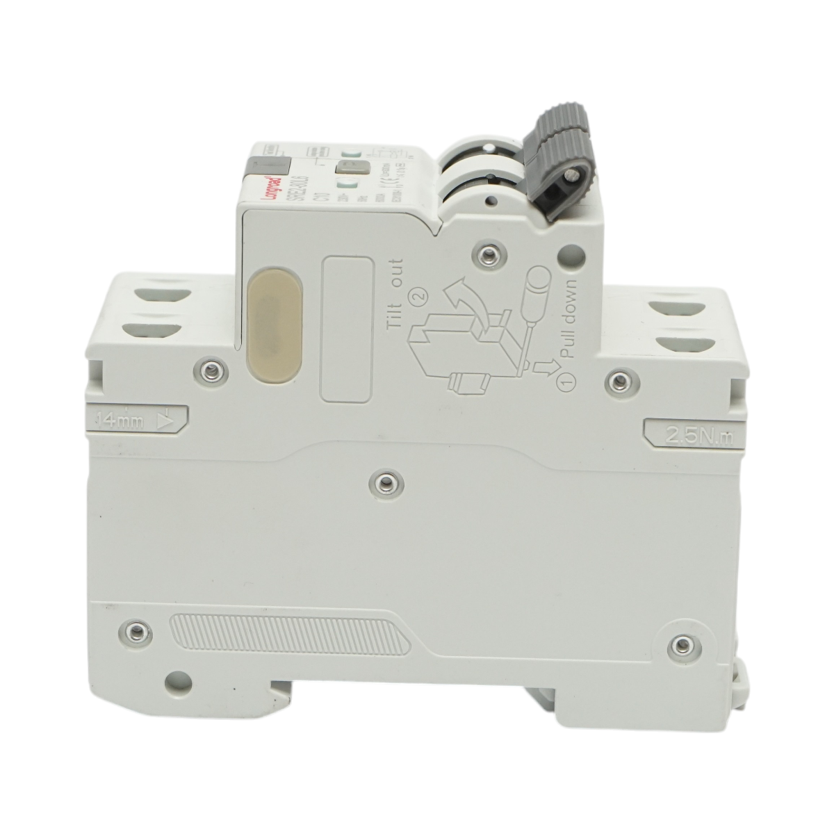 Siguranta diferentiala automata RCBO 1+N, 10A 230VAC, 300mA, 6kA Longroad – imagine 4