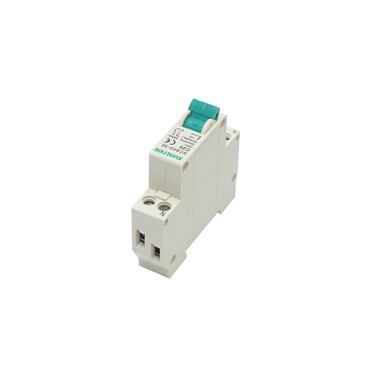 Siguranta automata bipolara 1P+N, 20A, 4.5kA Suntree – imagine 4