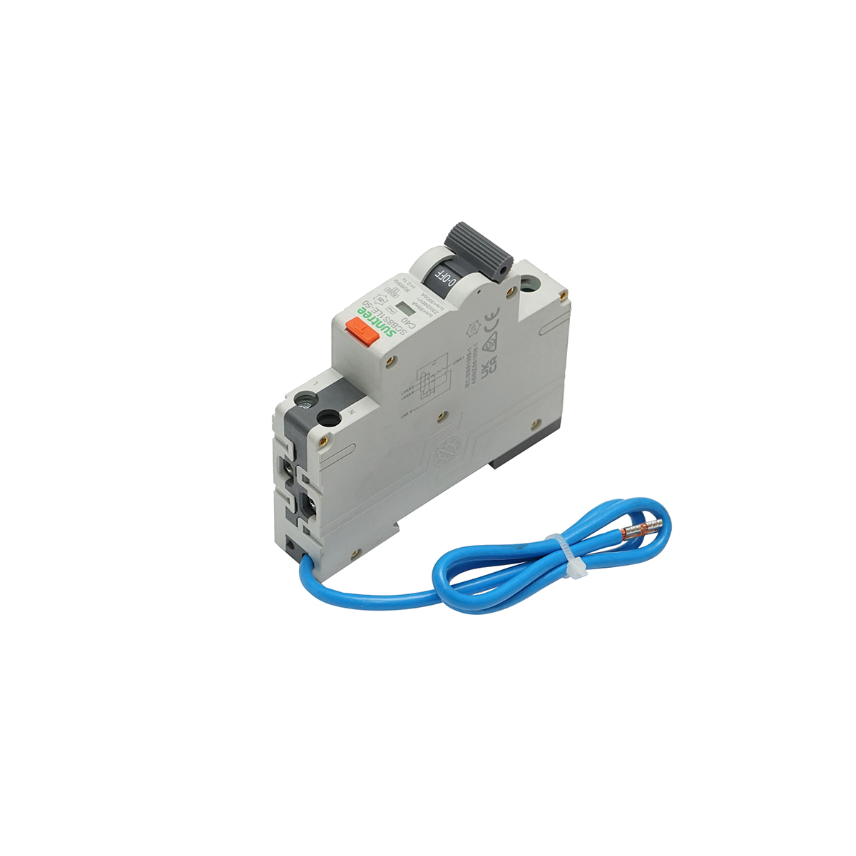 Intrerupator automata cu protectie diferentiala RCBO 1P+N 50A 30mA, AC Suntree – imagine 5