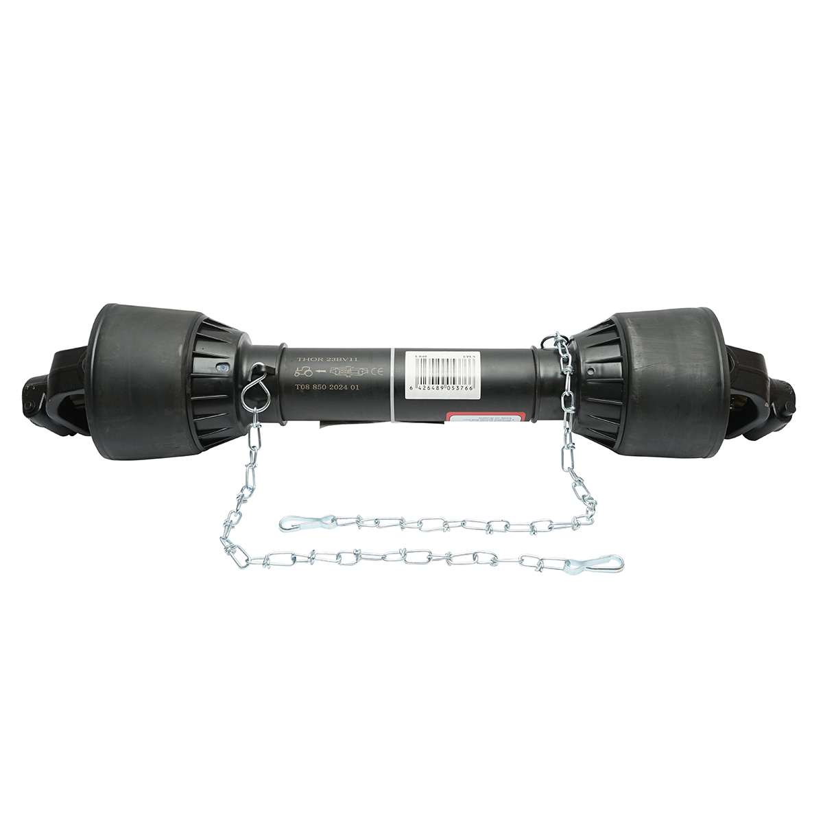 Cardan 850 mm T8 cruce 35x106,5 (teava triunghiulara) 1 3/8 Z=6