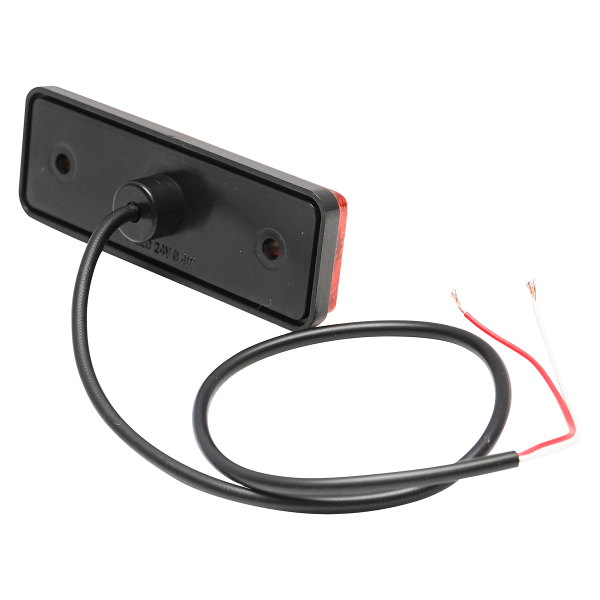 Lampa laterala portocalie de gabarit 24V cu Led – imagine 4