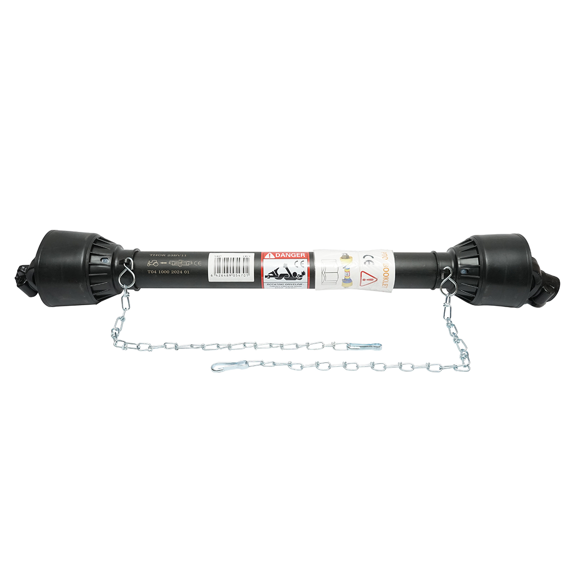 Cardan 1000 mm T4 cruce 27x74,6 (teava triunghiulara) 1 3/8 Z=6