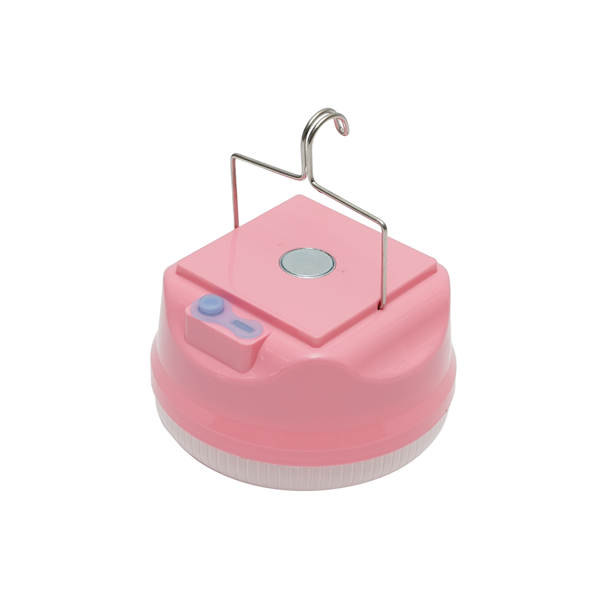 Lampa LED 100W cu baterie 1200mA si incarcare USB, roz