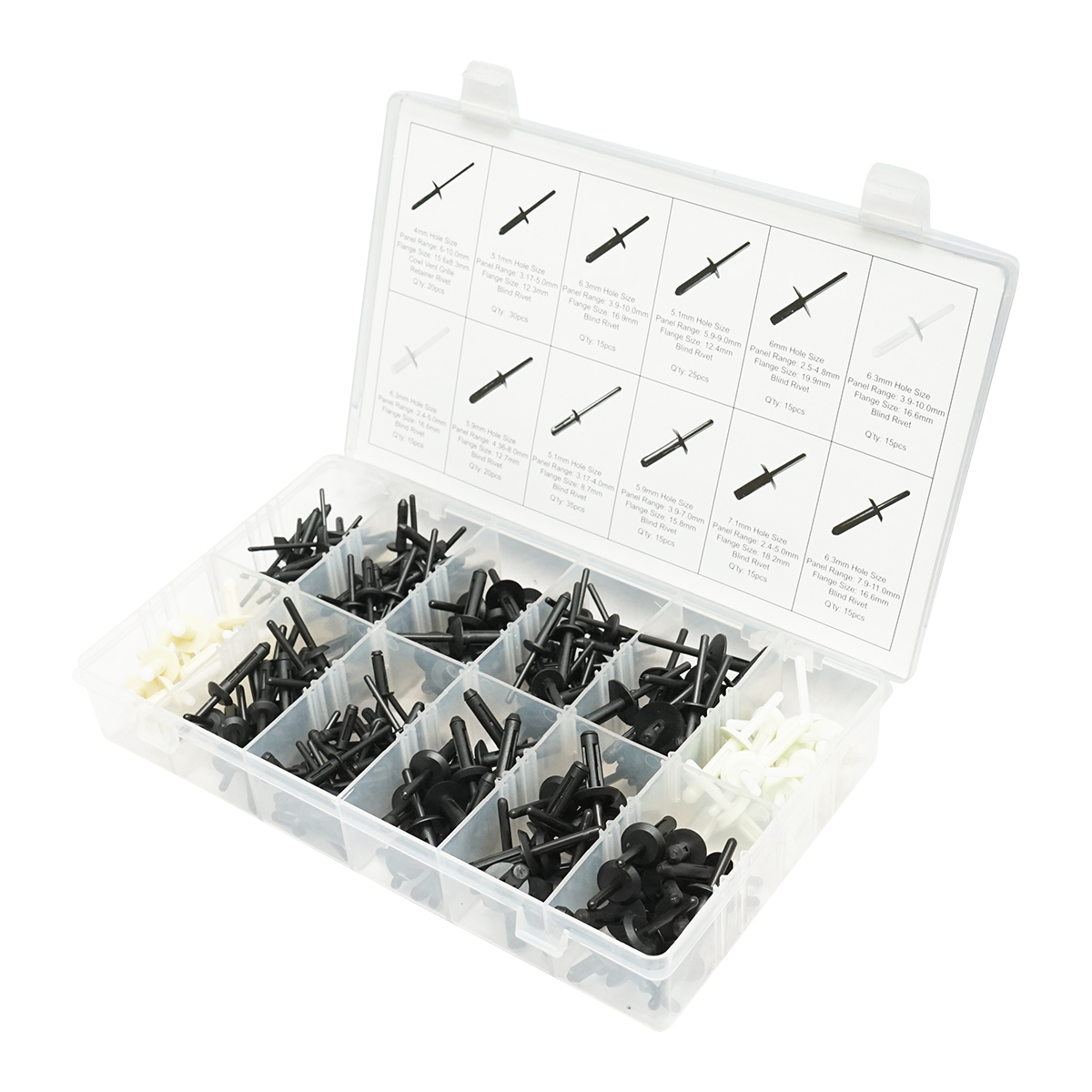 Trusa 235 nituri plastic Breckner Germany