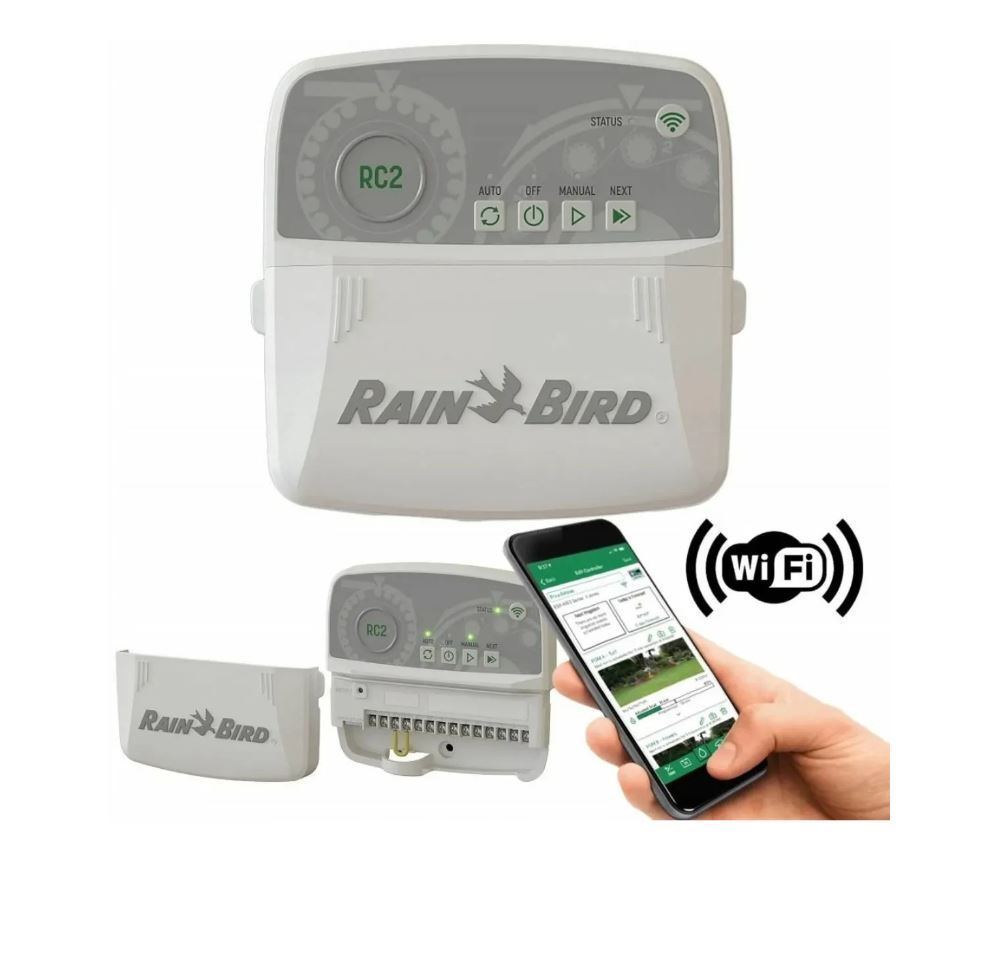 Programator irigatii 230V, WI-FI, 4 zone cu montaj interior RC2I4 Rain Bird