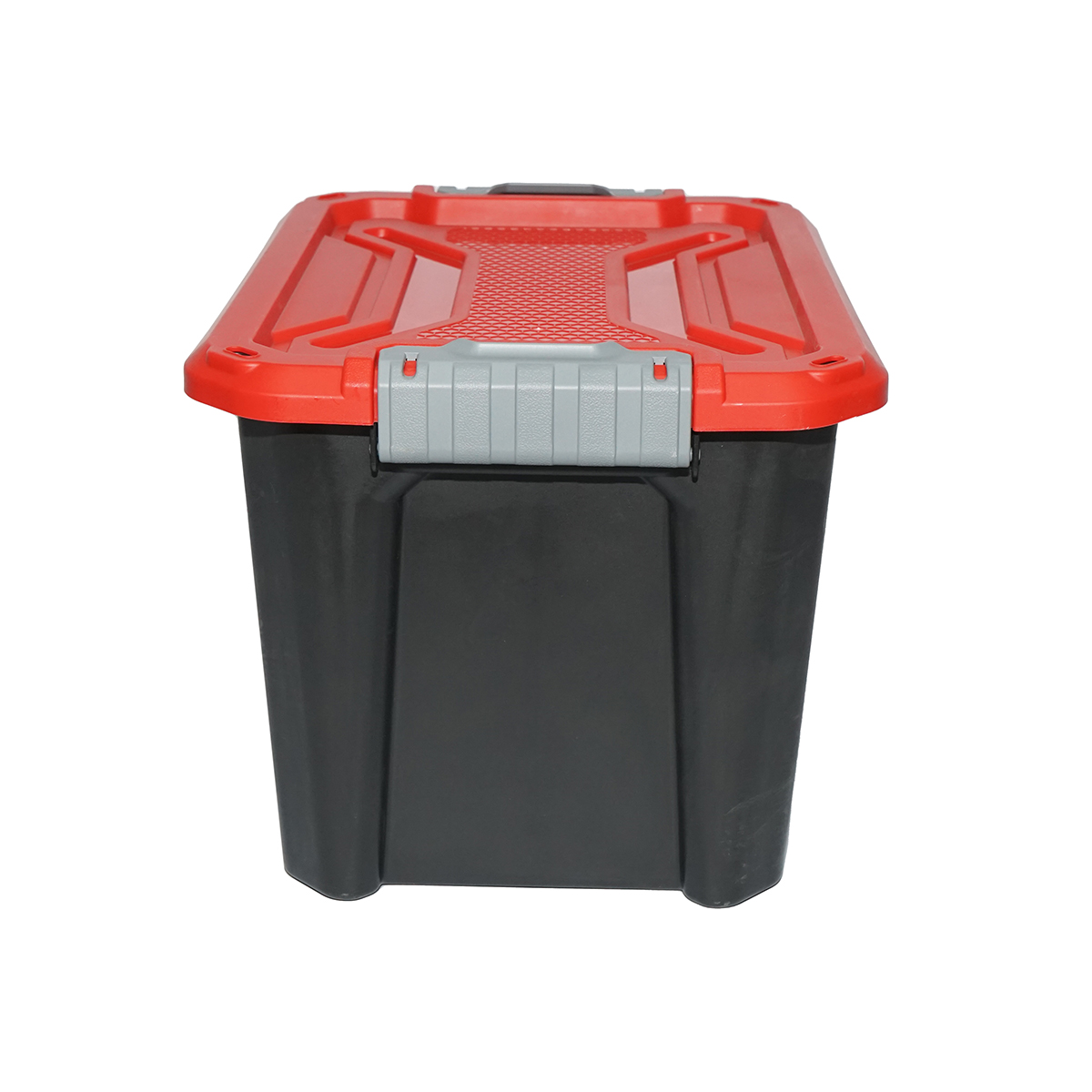 Cutie, lada depozitare heavy duty 18L cu capac, rosie 385x295x260mm Breckner Germany – imagine 2