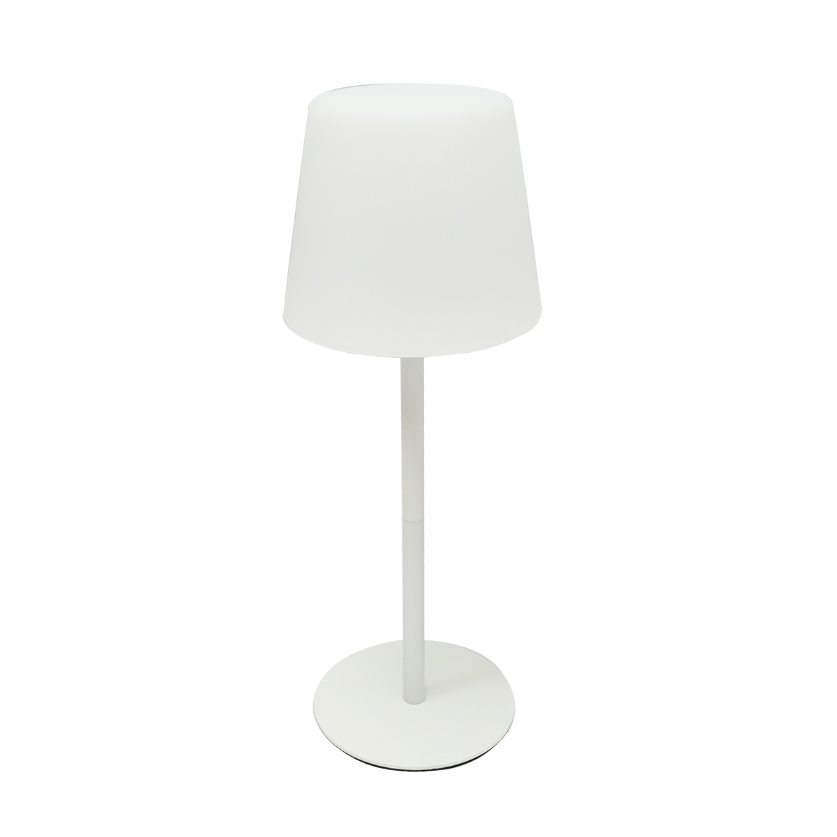 Lampa de masa LED de exterior 2W alba, baterie 3.7V/1200mAh, reincarcabila USB 5V/1A Breckner Germany
