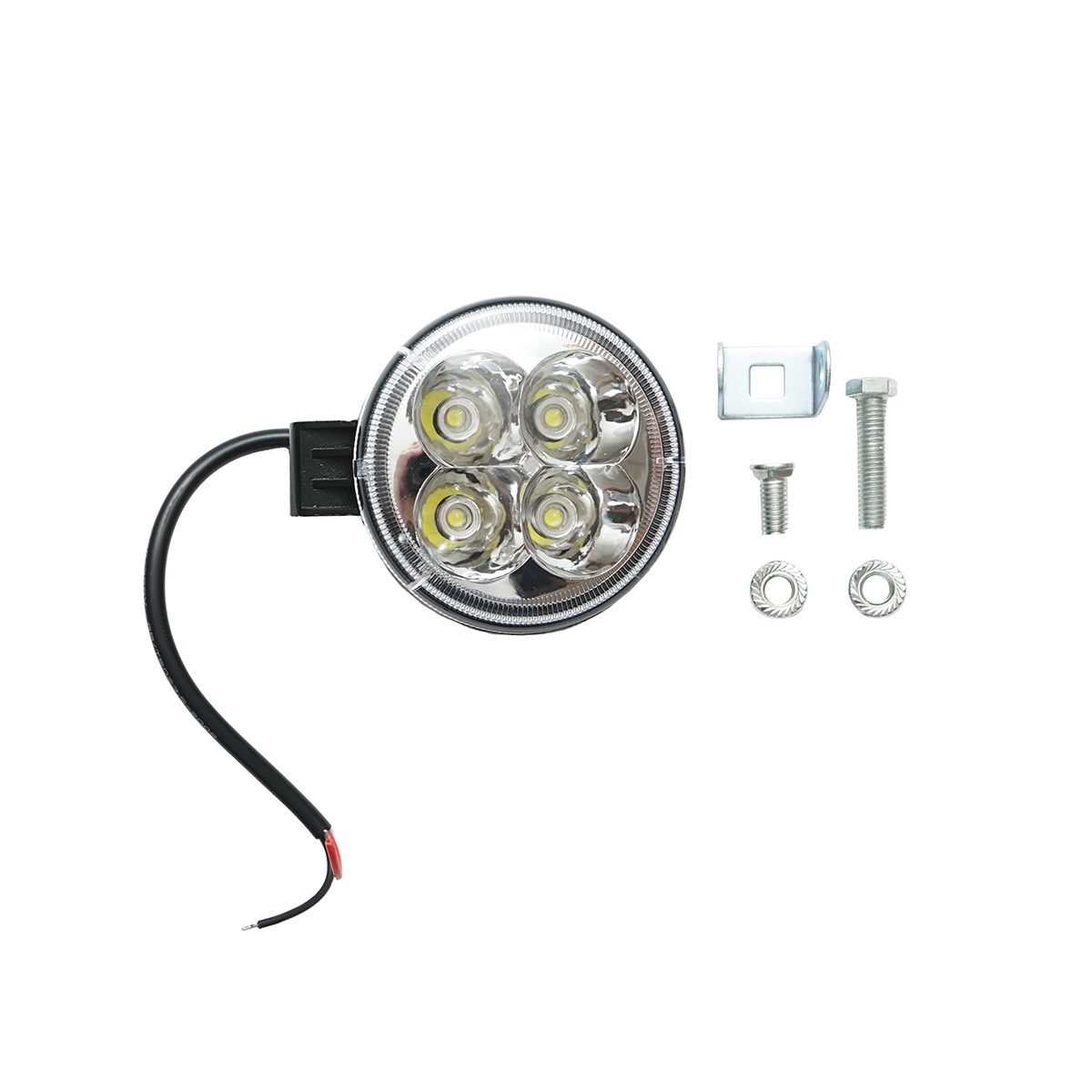 Lampa cu 4 LED-uri 10-30V 12W unghi radiere 30 de grade tip spot 6400K Breckner Germany – imagine 3