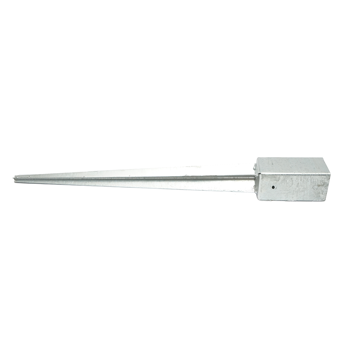 Suport stalp tip tarus 71x71x750mm, otel zincat galvanizat – imagine 3