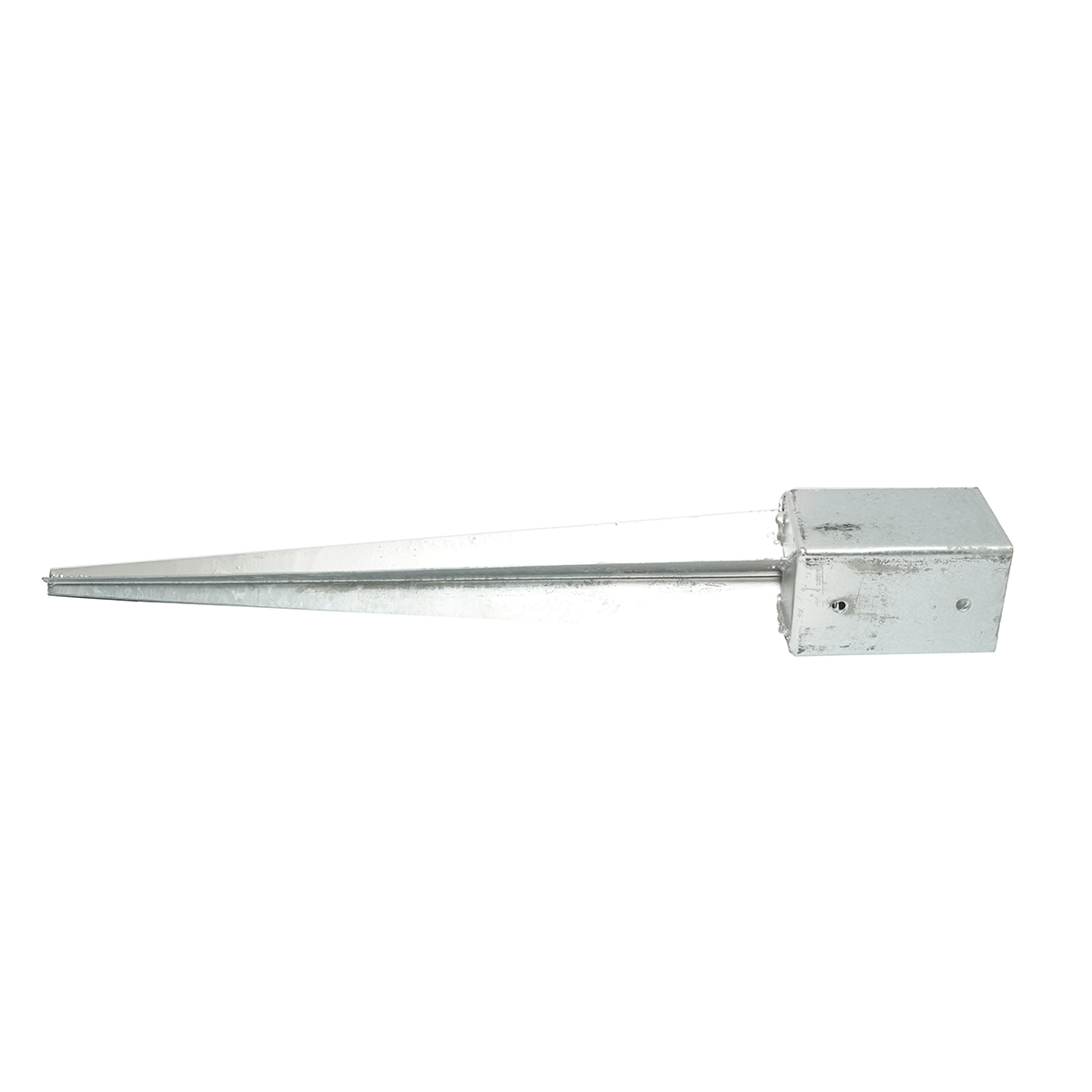 Suport stalp tip tarus 91x91x750mm, otel zincat, galvanizat – imagine 3