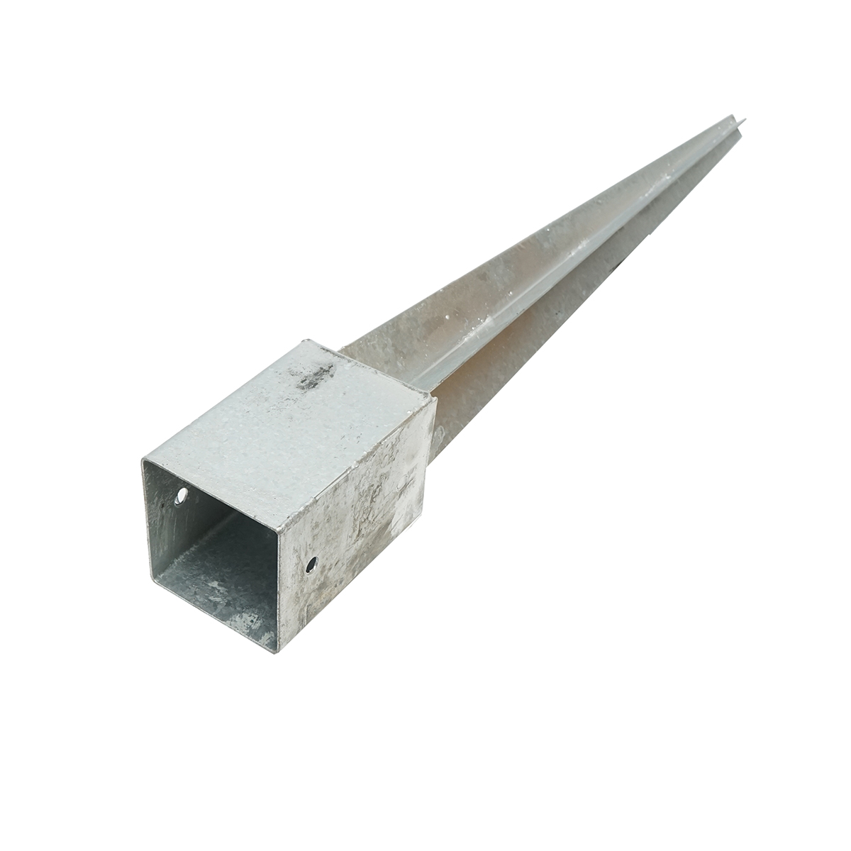 Suport stalp tip tarus 91x91x750mm, otel zincat, galvanizat – imagine 4