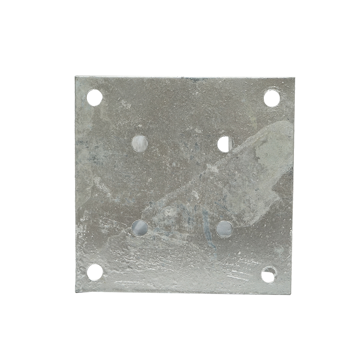 Suport stalp patrat aplicat 71x71x150mm, otel zincat – imagine 4