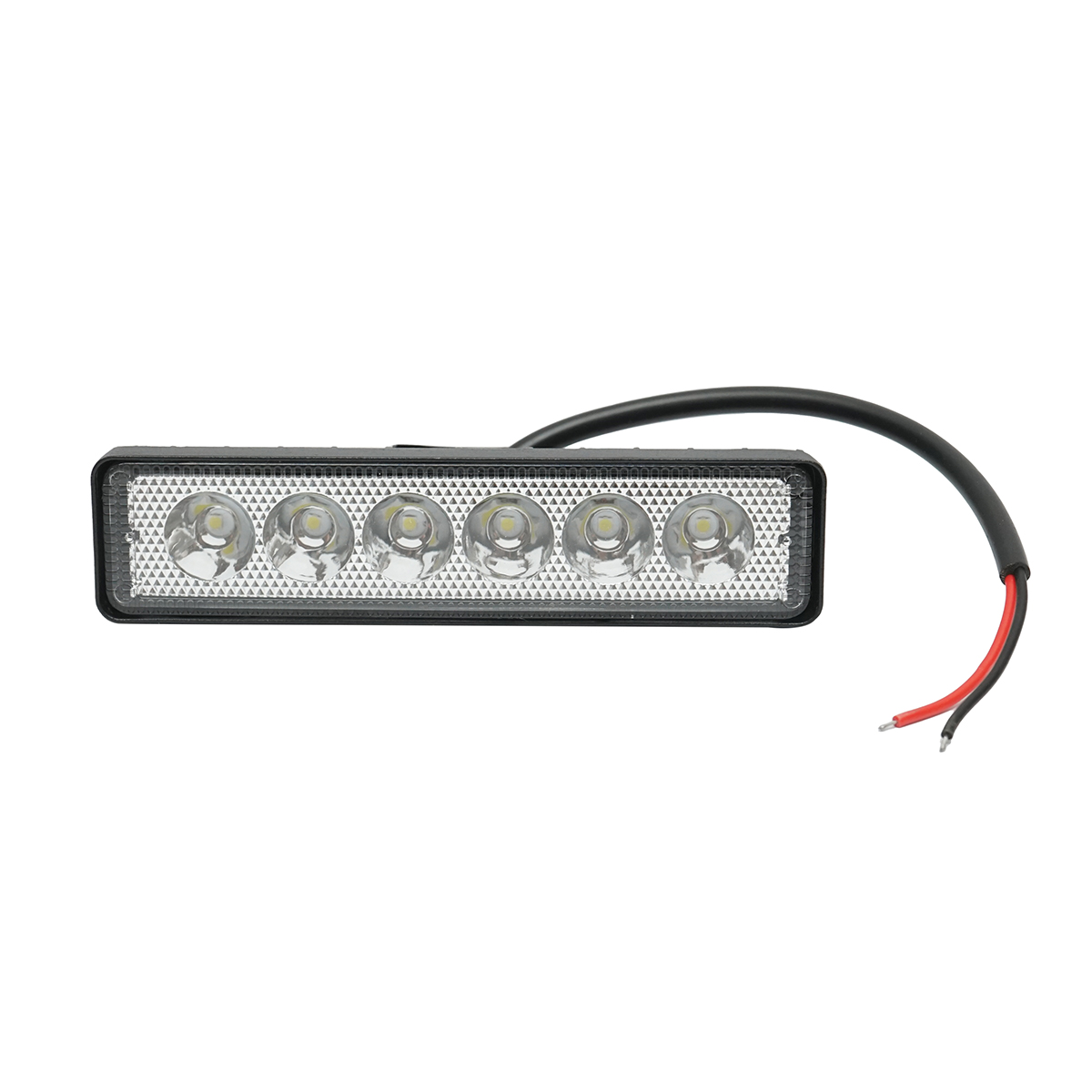 Lampa 6 LED-uri si lupa 10-60V 18W unghi de radiere 60 patrat