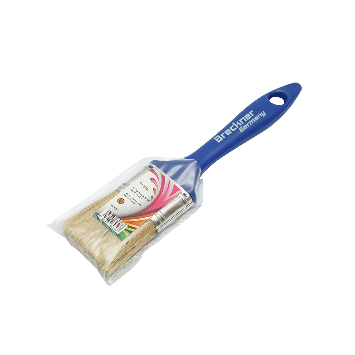 Pensula pentru vopsit 40mm, maner plastic Breckner Germany – imagine 3