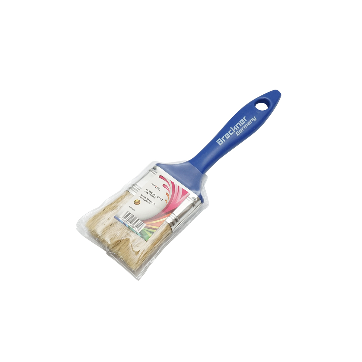 Pensula pentru vopsit 50mm, maner plastic Breckner Germany – imagine 3