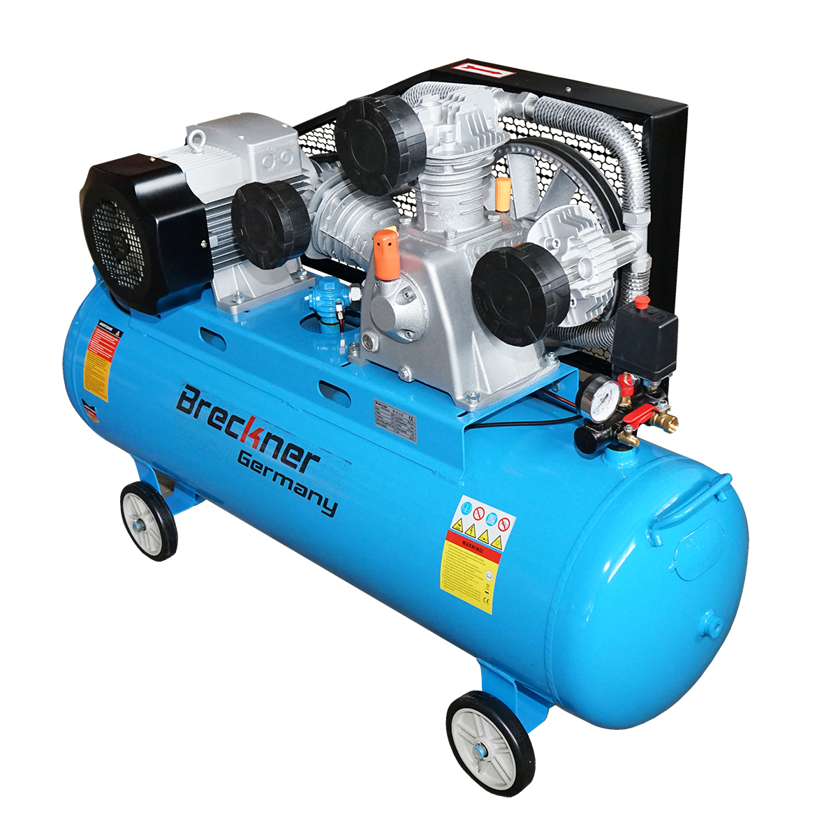 Compresor aer 380V, 180L putere 7.5kW/10CP presiune maxima 8 Bar, debit 900L/min Breckner Germany – imagine 2