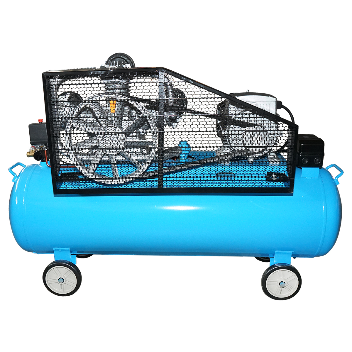 Compresor aer 380V, 180L putere 7.5kW/10CP presiune maxima 8 Bar, debit 900L/min Breckner Germany – imagine 3