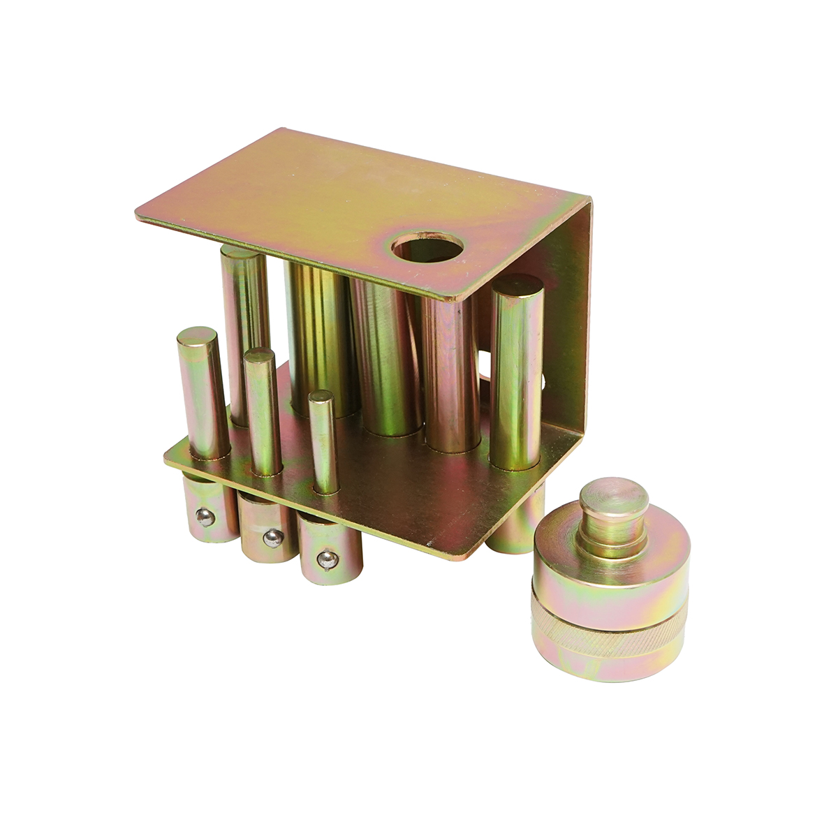 Set adaptori pini pentru presa hidraulica 9 piese