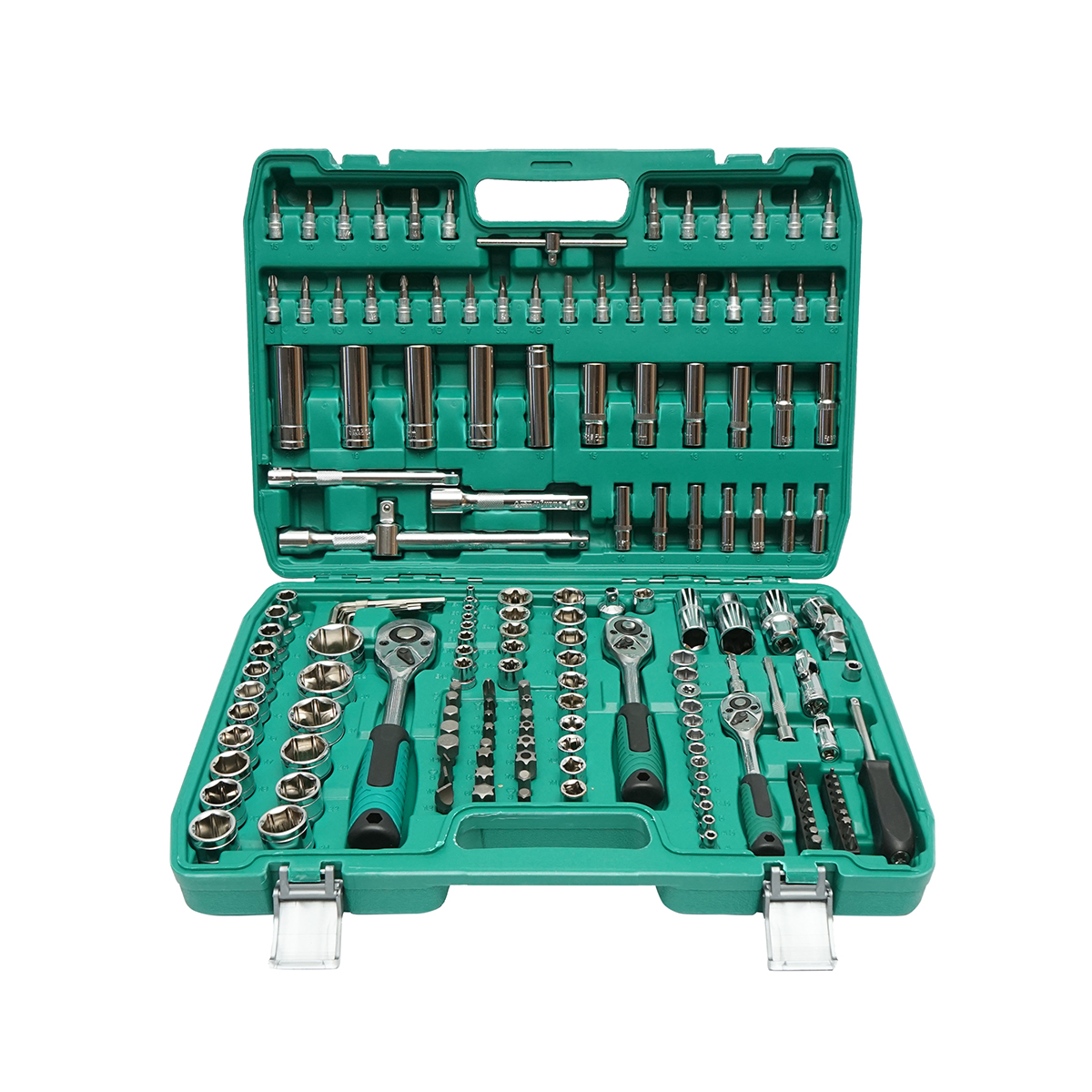 Trusa chei combinate si tubulare 172 piese Breckner Germany