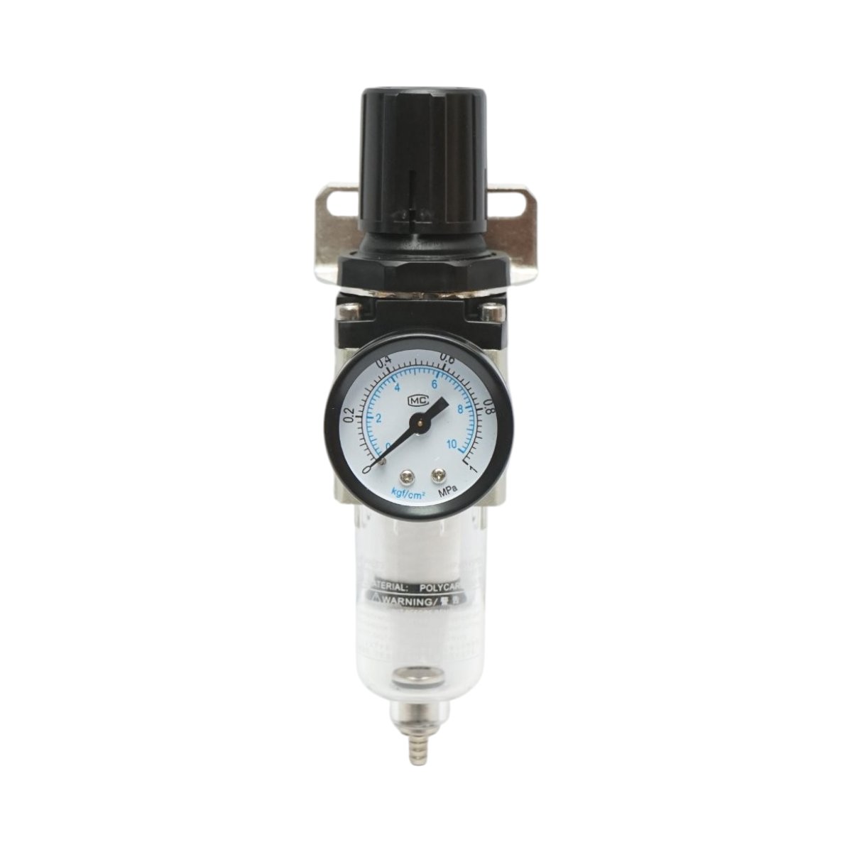 Filtru aer cu regulator de presiune maxim 1 MPa, racord 1/4 inch