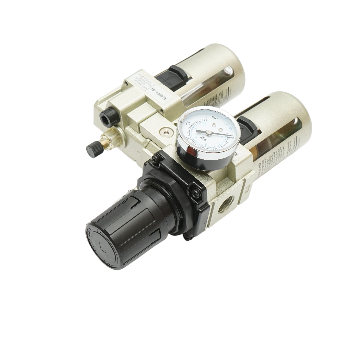Filtru aer si ungator cu regulator de presiune max. 1 MPa, racord 1/2 – imagine 3