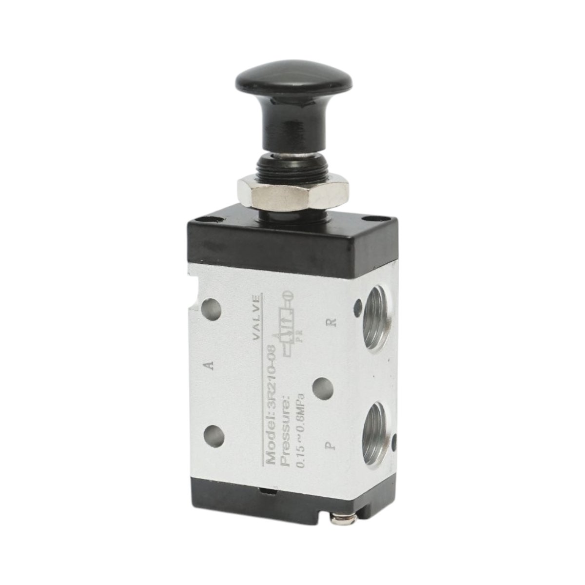 Electrovalva pneumatica cu maner 2 pozitii, 3 cai G 1/4 inch 3R210-08