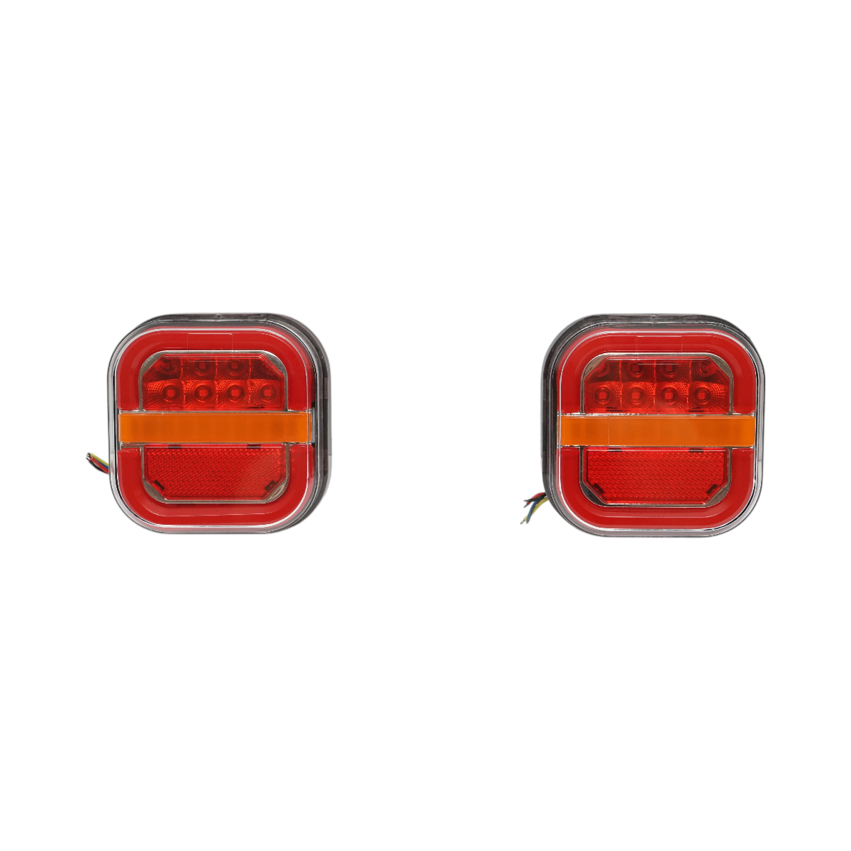 Set lampi spate LED remorca camion 12V-24V 97x95x34 Breckner Germany