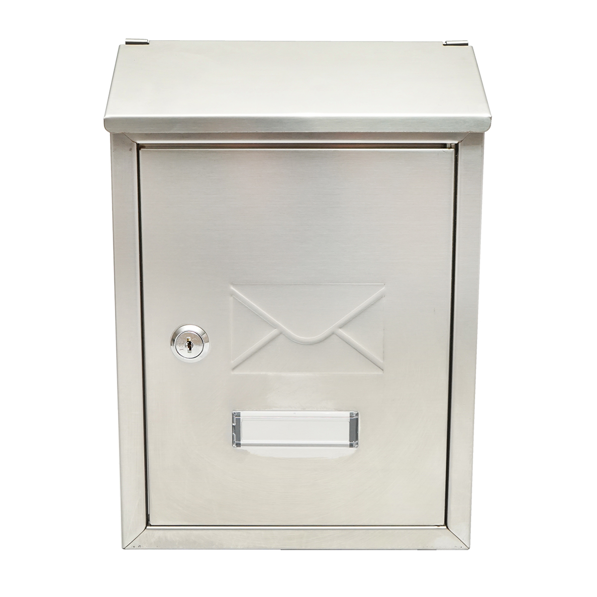 Cutie postala inox 320X230X90mm cu 2 chei si accesorii de prindere