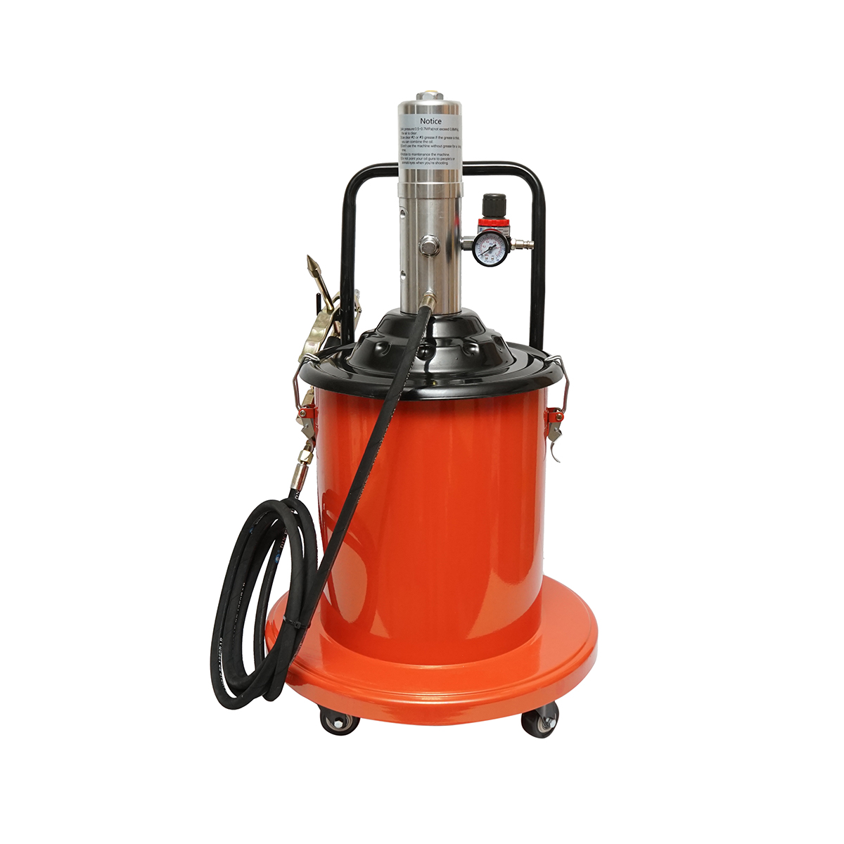 Pompa pentru gresat pneumatic 15L Breckner Germany – imagine 2