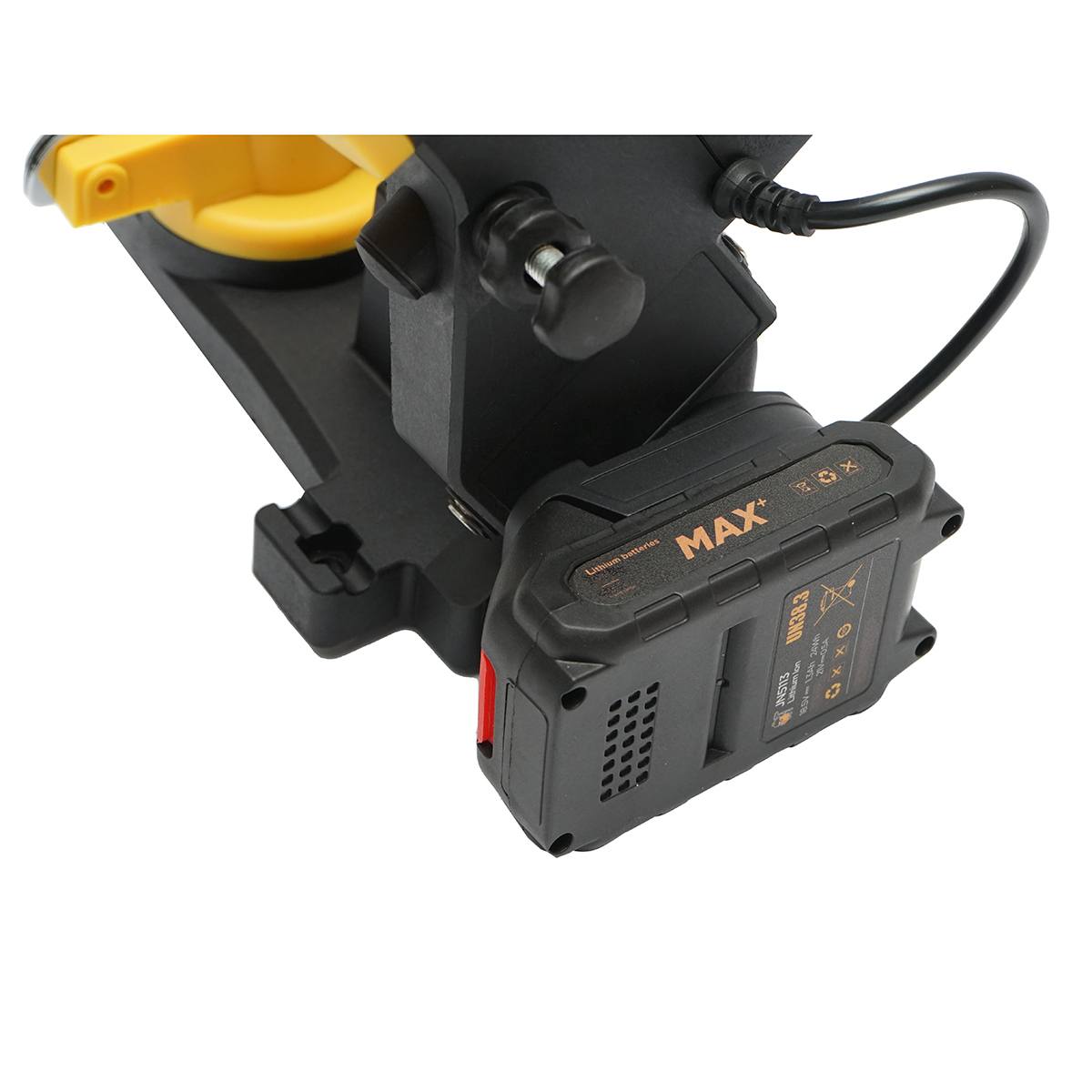 Masina ascutit lant drujba cu baterie litiu 18.5V/1.3Ah, disc 108x22mm, turatie 3800rpm – imagine 10