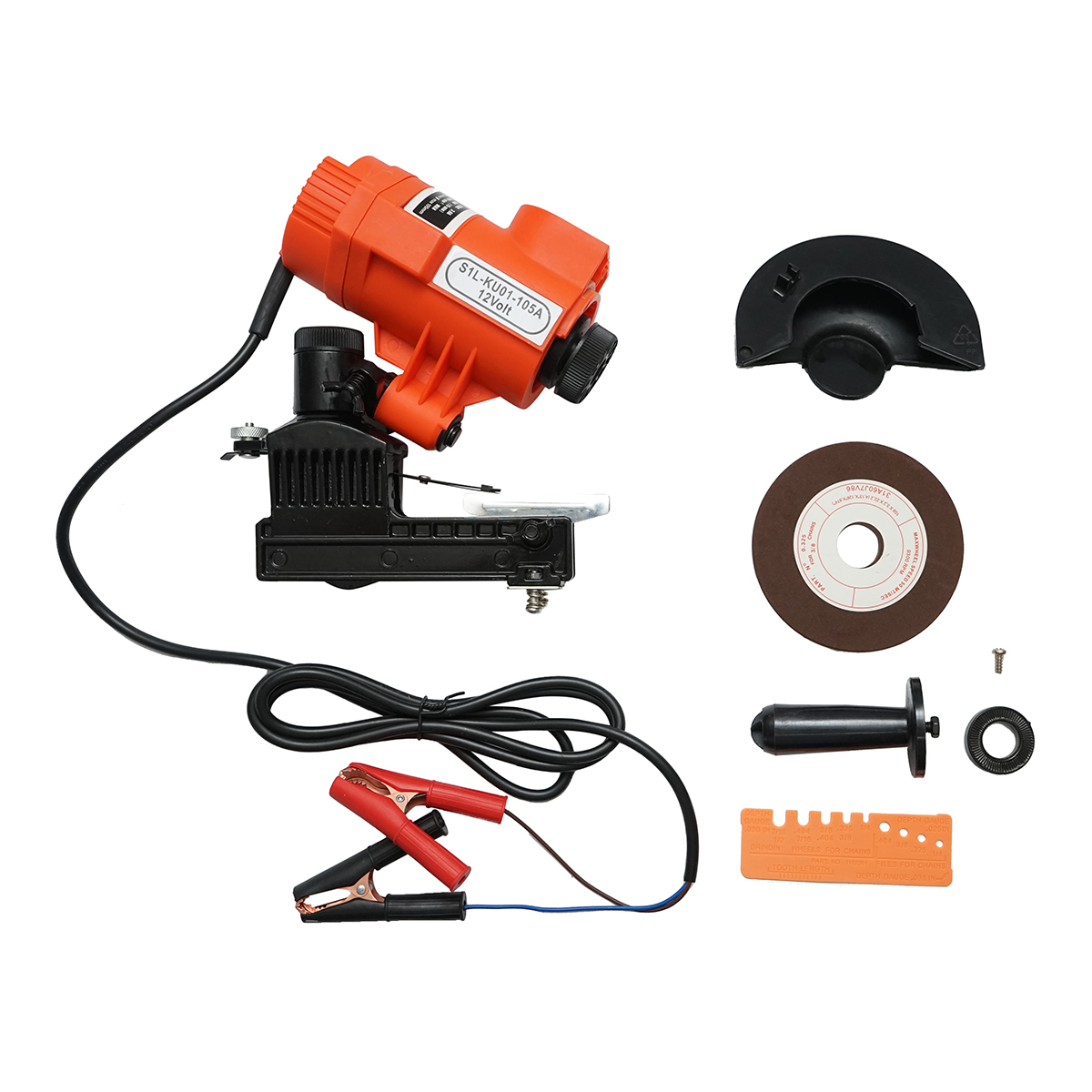 Masina ascutit lant drujba 85W, 12V, disc 108x22x3.2mm, turatie 5000rpm – imagine 2