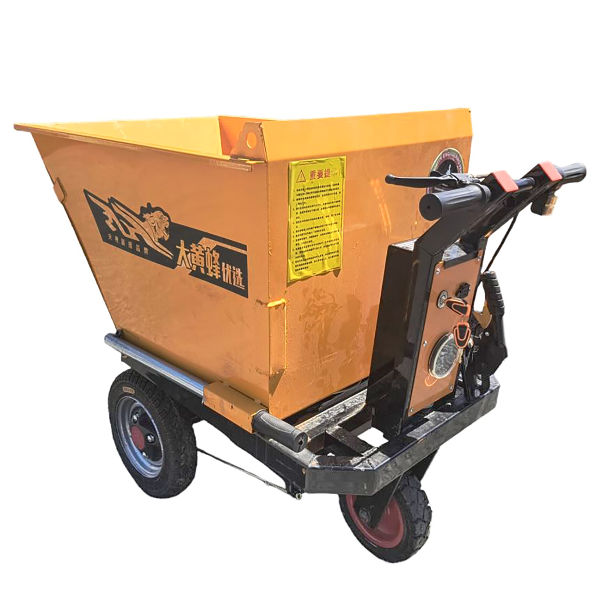 Carucior electric cu remorca 800W, 48V sarcina maxima 800Kg THOR