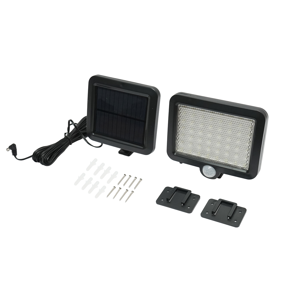 Lampa solara LED 250lm cu panou solar 1W 6V, baterie 1500mAh si senzor miscare IP44 Breckner Germany – imagine 2