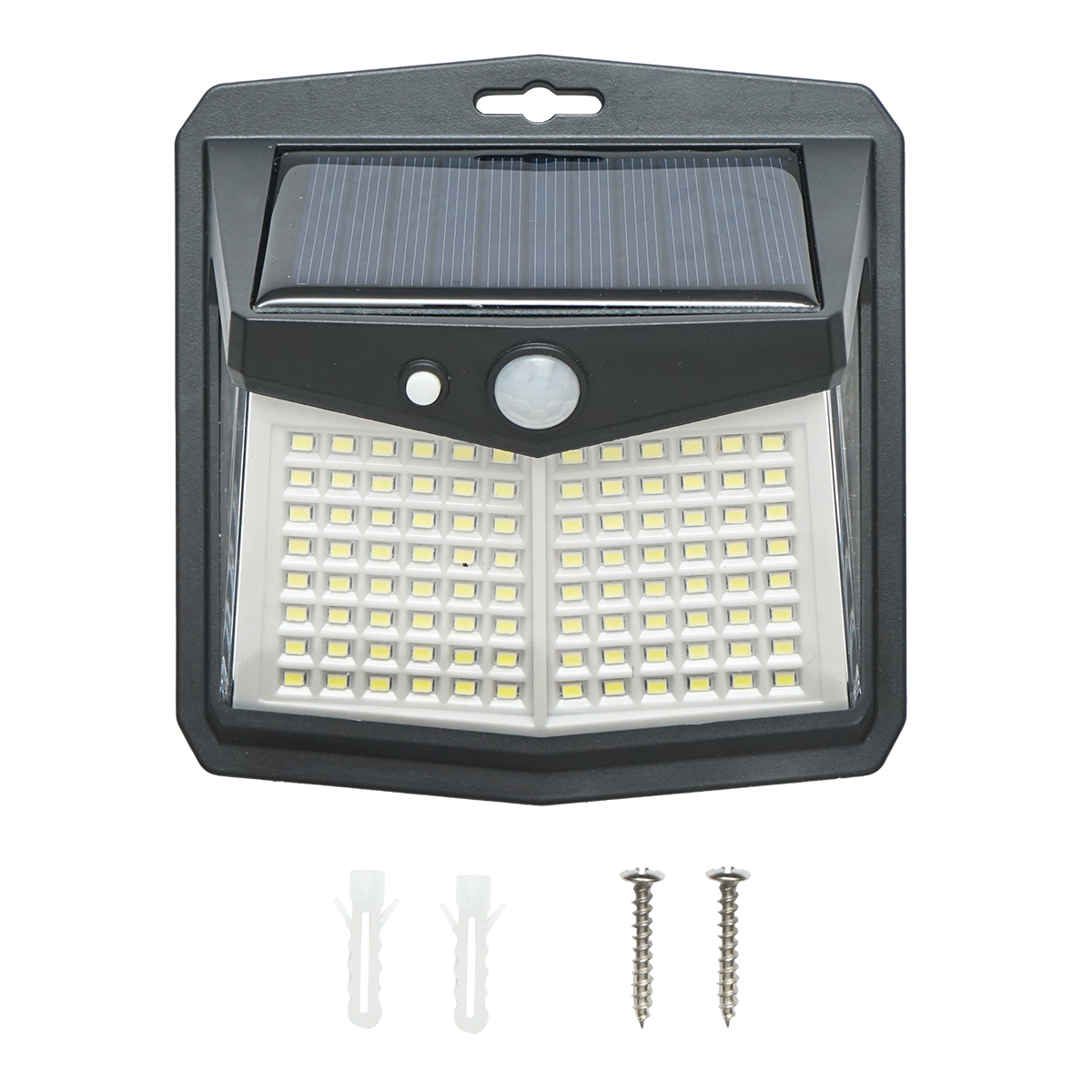 Lampa solara LED 147lm pentru perete, gard, scari cu panou solar 0.65W/5.5V, baterie 3.7V/1.2 Ah si senzor miscare IP54 Breckner Germany – imagine 4