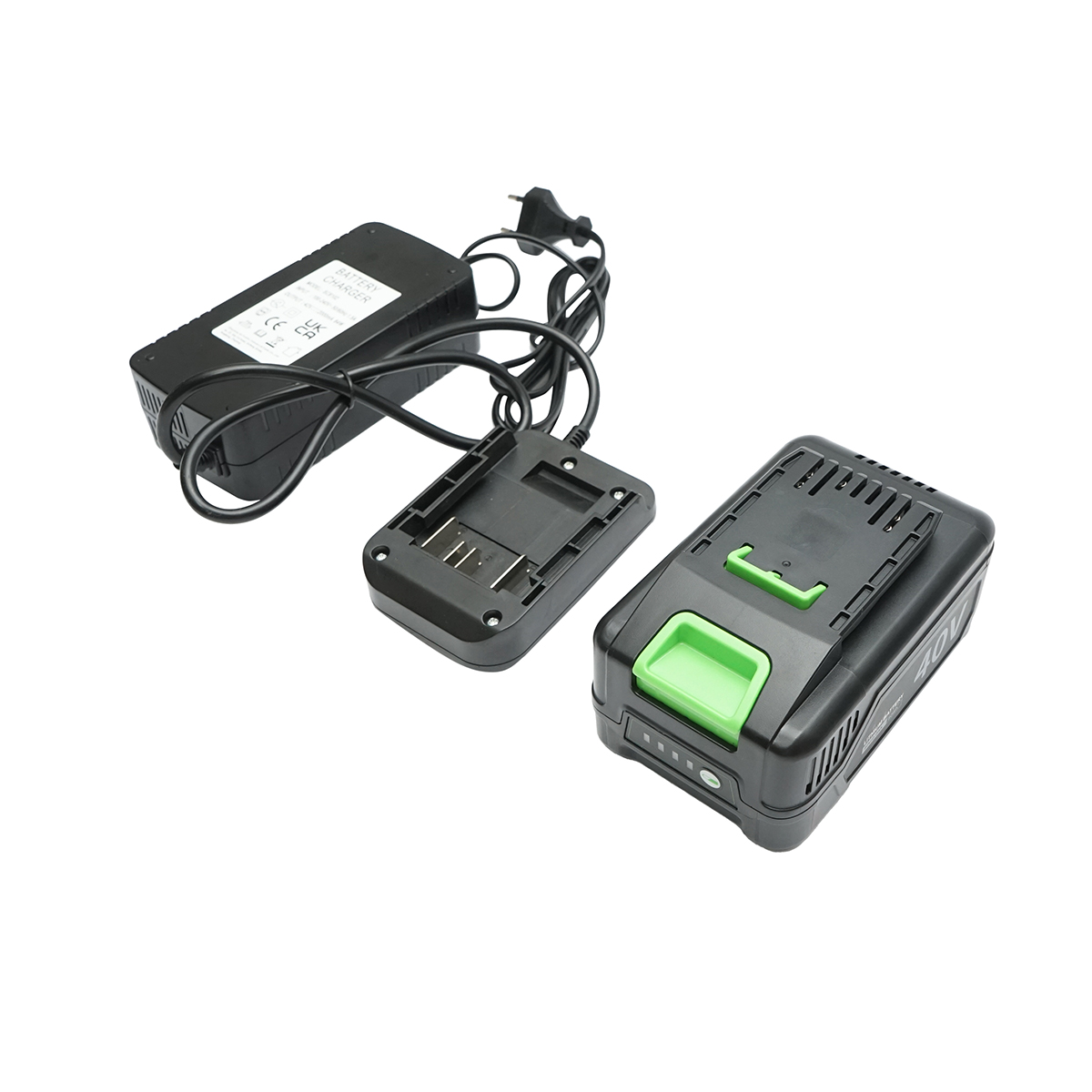 Drujba electrica cu acumulator 40V, 2Ah, 1440W, lama 16 inch (400mm), turatie 11000rpm – imagine 3