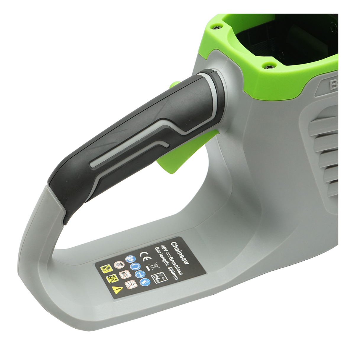 Drujba electrica cu acumulator 40V, 2Ah, 1440W, lama 16 inch (400mm), turatie 11000rpm – imagine 7