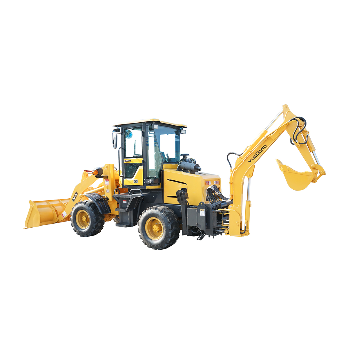 Buldoexcavator 3.5T, motor diesel 50 CP, 2400RPM, 5500x1750x2650mm THOR – imagine 4