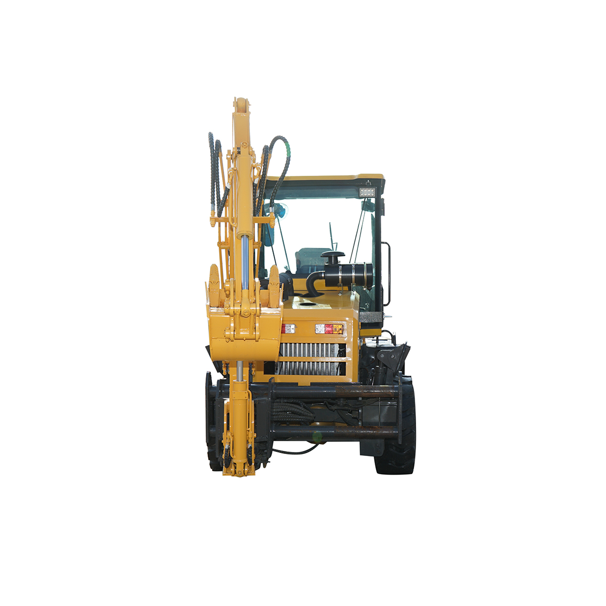 Buldoexcavator 3.5T, motor diesel 50 CP, 2400RPM, 5500x1750x2650mm THOR – imagine 5