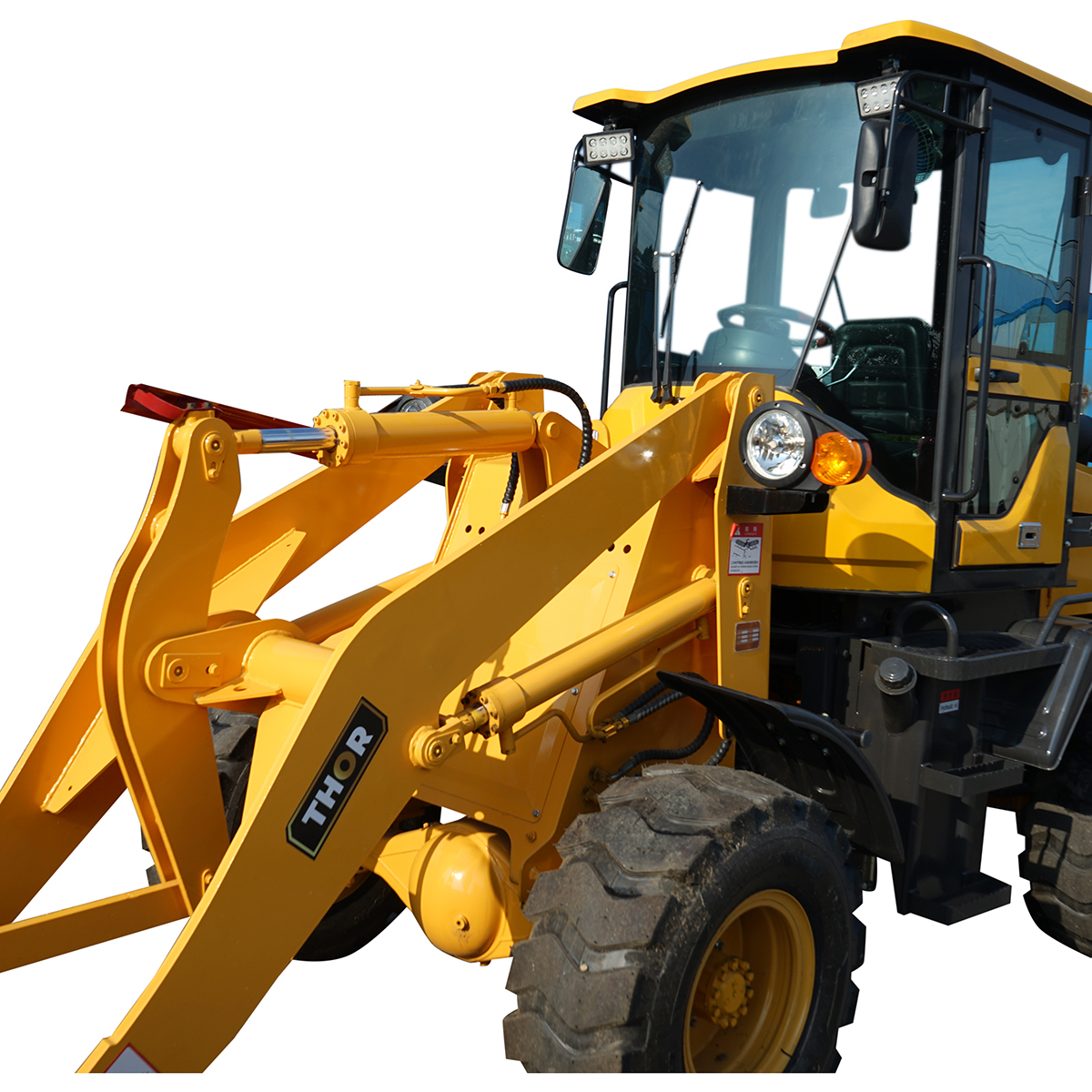 Buldoexcavator 3.5T, motor diesel 50 CP, 2400RPM, 5500x1750x2650mm THOR – imagine 7